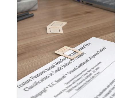 Büroklammer (FSC® zertifiziert) Werbeartikel