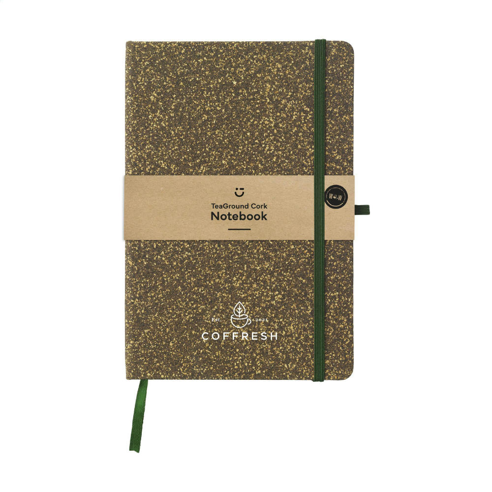 Product image TeaGround Cork Notebook A5 Notizbuch Werbeartikel