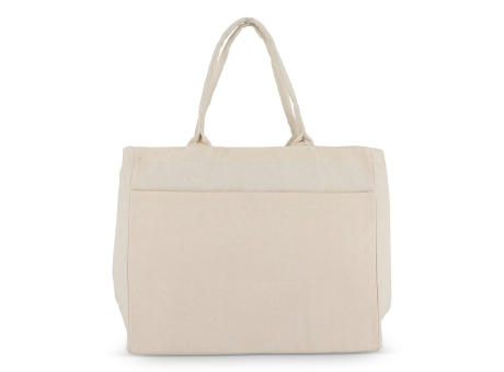 Product image Baumwoll-Tragetasche mit Reißverschluss OEKO-TEX® 39 x 24 x 34cm 320g/m² bedrucken