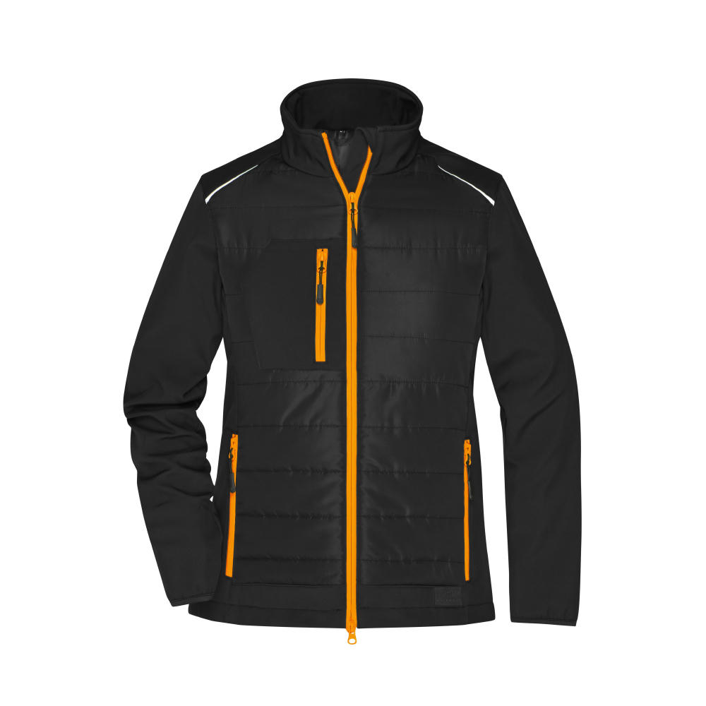 Product image Ladies' Hybrid Jacket - Softshelljacke im attraktiven Materialmix Werbeartikel