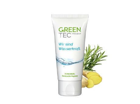 50 ml Tube - Duschgel Rosmarin-Ingwer - FullbodyPrint Werbeartikel