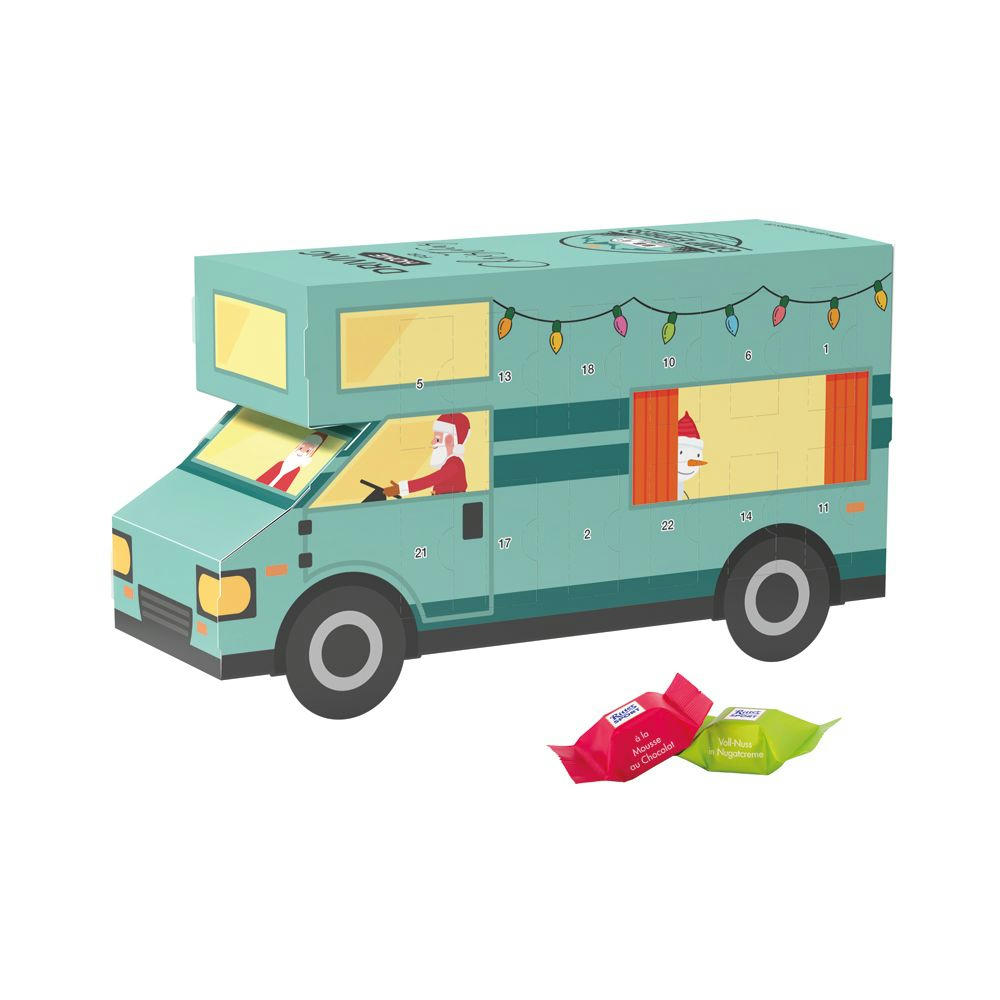 Adventskalender Wohnmobil Werbeartikel