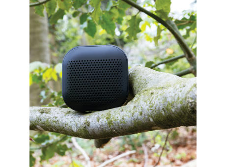 Soundbox 3W Lautsprecher aus RCS recyceltem Kunststoff Werbeartikel