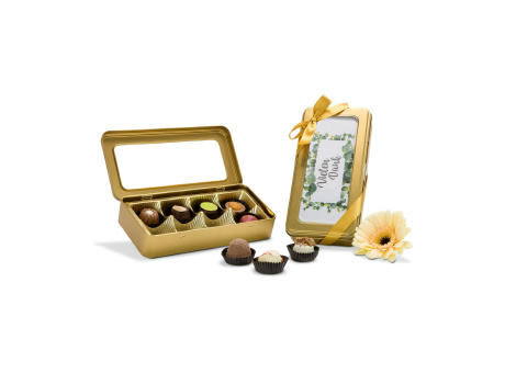 Product image Geschenkartikel / Präsentartikel: Golddose Vielen Dank Werbeartikel