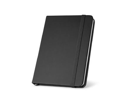 Product image HEMINGWAY. A5 PU-Notizblock mit unlinierten Blättern Werbeartikel