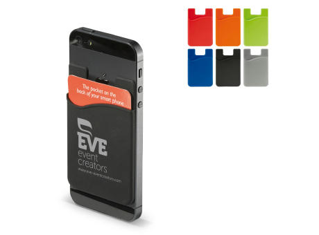 Product image Telefon Silikon Kartenhalter Werbeartikel