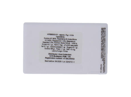 Minzdose Card Werbeartikel