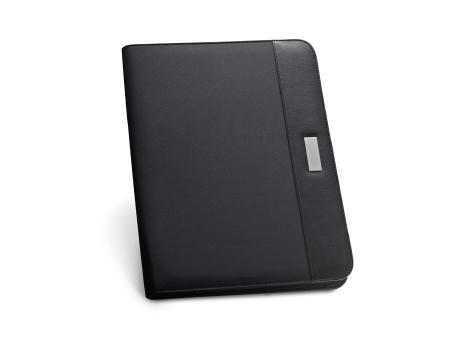 Product image PASZO. A4 Schreibmappe aus PU und Mikrofaser mit linierte Seiten Schreibblock Werbeartikel