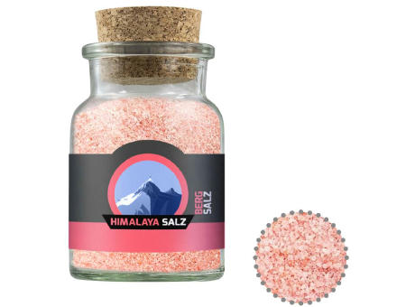 Product image Rosa Kristallsalz, ca. 135g, Korkenglas Werbeartikel