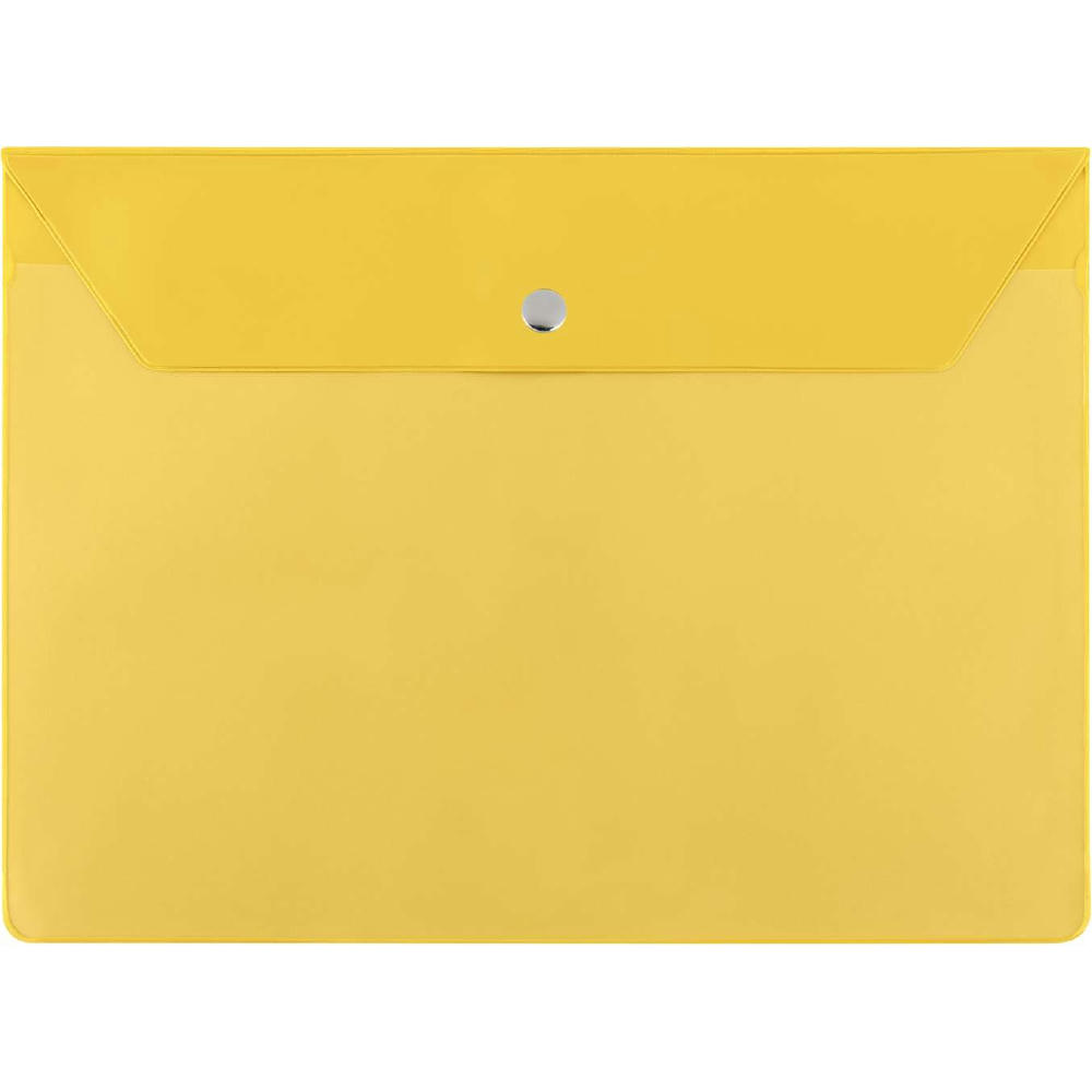 Product image CreativDesign® Wagenpapiertasche "Folie1" Normalfolie gelb Werbeartikel