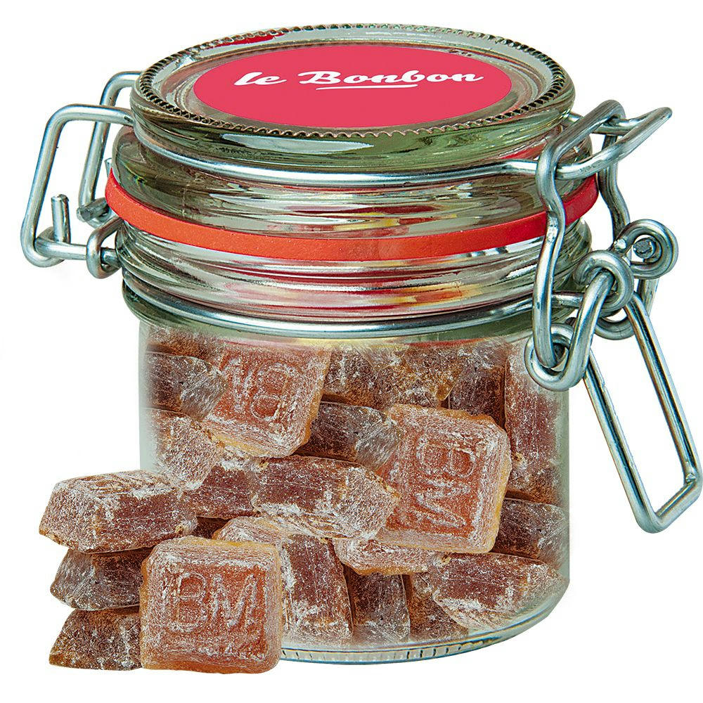 Product image Bayrisch Malz Bonbons, ca. 60g, Bonbonglas Mini Werbeartikel