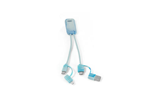 Product image BERNERS. Superschnelles 6-in-1-USB-Kabel aus recyceltem PET (100% rPET) Werbeartikel