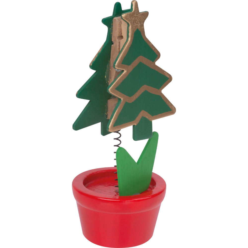 Weihnachtlicher Notizzettelhalter Werbeartikel