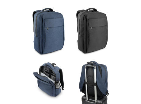 COVENTRY. Gepolsterter Laptop-Rucksack aus 300D recyceltem hochdichtem Polyester und 210D recyceltem Polyesterfutter 15.6" bedrucken