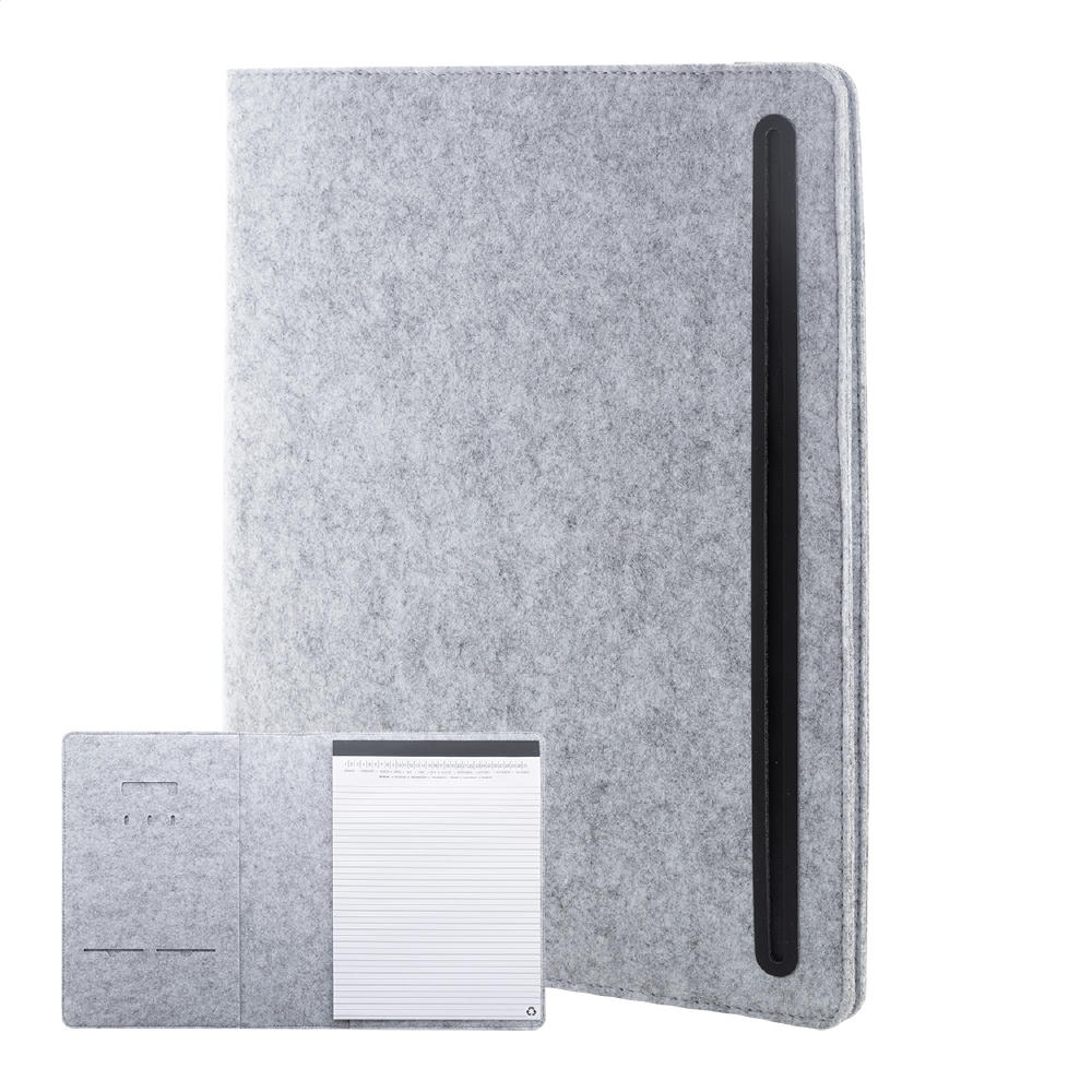 Product image Dokumentenmappe aus RPET-Filz Refelt Meet A4 Werbeartikel