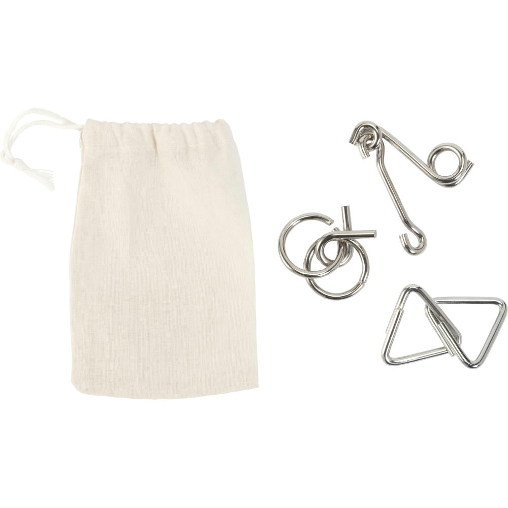 Product image Geduldspieleset aus Baumwolle Nilo Werbeartikel