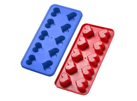 Eiswürfelform "Herzen" Werbeartikel