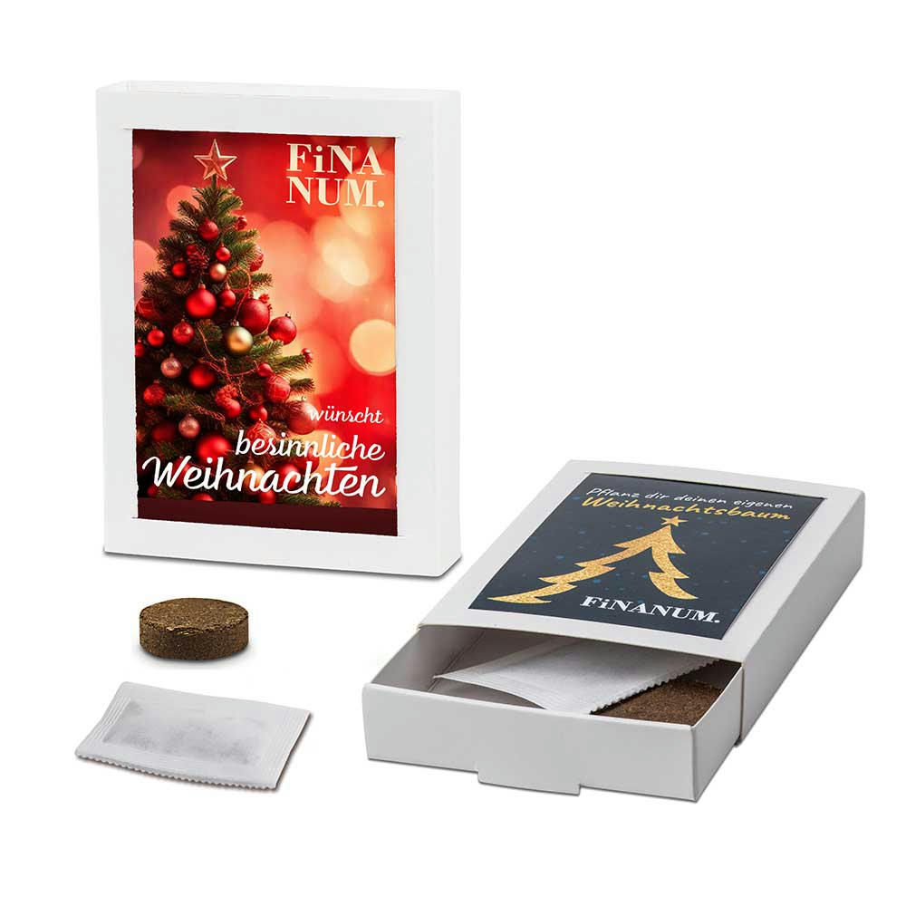 Product image Weihnachtsbaum aus der Box - mit Digitaldruck Werbeartikel