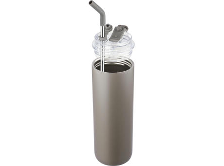 Doppelwandige Edelstahl-Trinkflasche (500 ml) Omari Werbeartikel