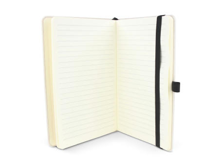 Notizbuch aus recycelter Baumwolle &amp; R-PET A5 Werbeartikel