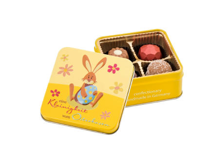 Geschenkartikel / Präsentartikel: Kleinigkeit vom Osterhasen - Pralinen 50 g Werbeartikel