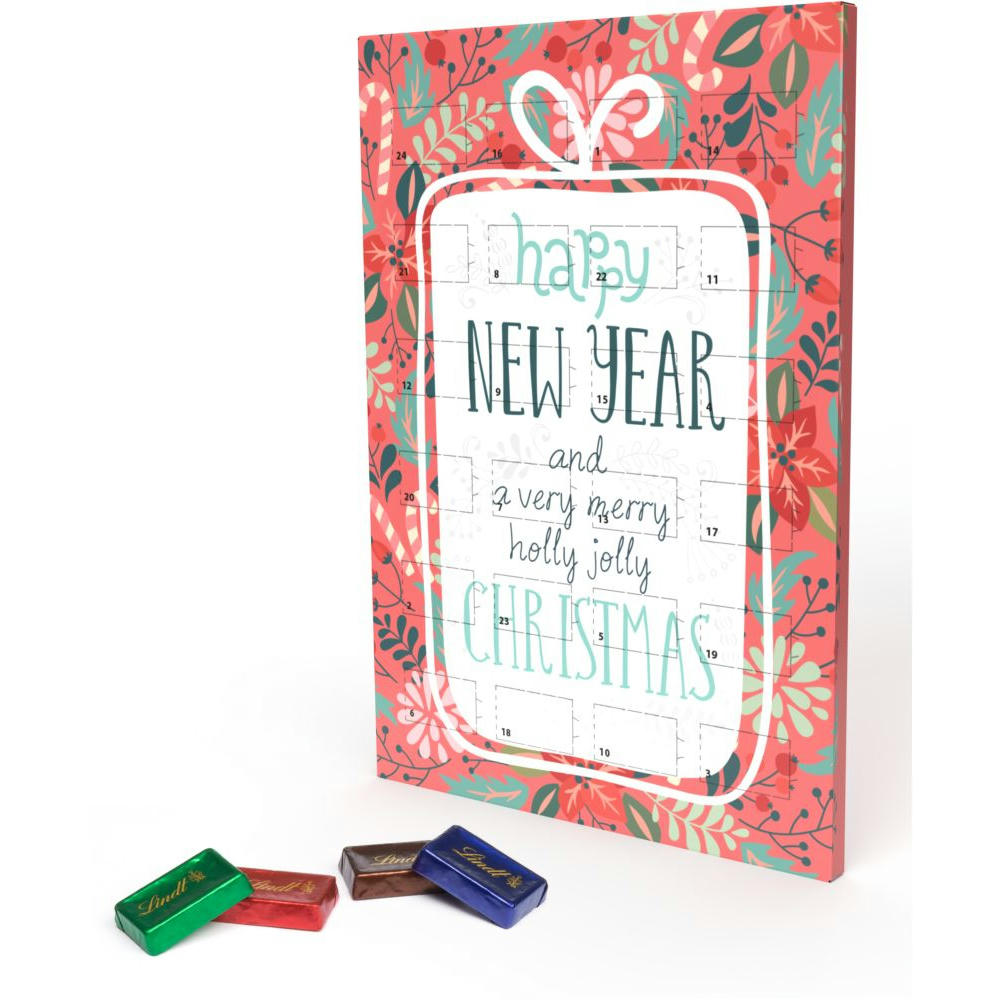 Lindt Naps Adventskalender DINA4 Werbeartikel