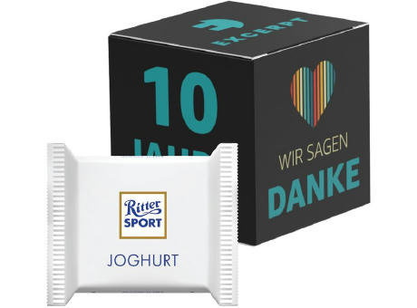 Werbewürfel Ritter SPORT mini Werbeartikel