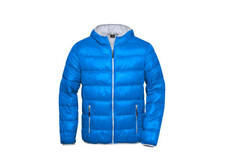 Men's Down Jacket - Ultraleichte Daunenjacke mit Kapuze in sportlichem Style Werbeartikel