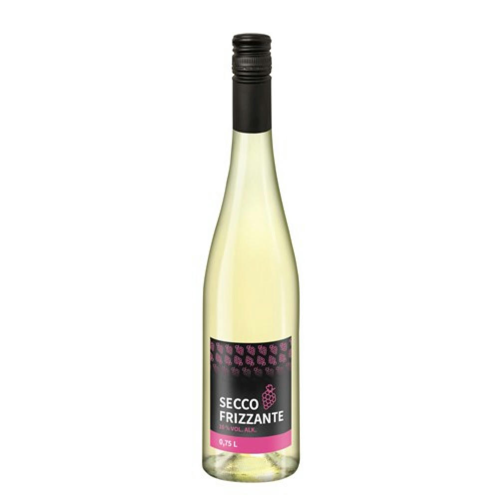 Product image 0,75 l Secco frizzante (Glas) - Body Label Werbeartikel