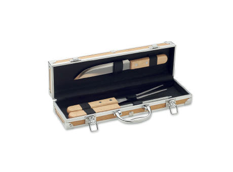 3teiliger BBQ Koffer Werbeartikel