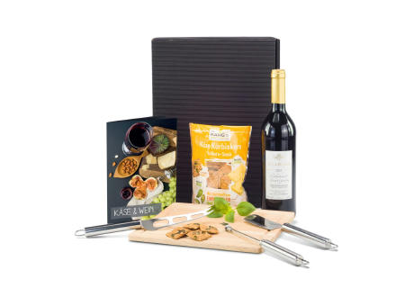 Geschenkset / Präsenteset: Käse & Wein Werbeartikel