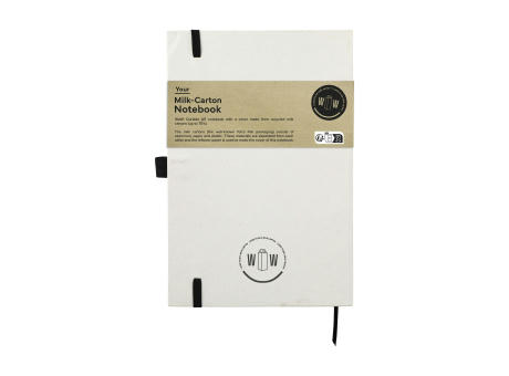 Milk-Carton Notebook A5 Notizbuch Werbeartikel