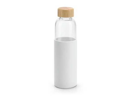 Product image DAKAR. Flasche aus Bambus und Borosilikatglas 600 ml bedrucken