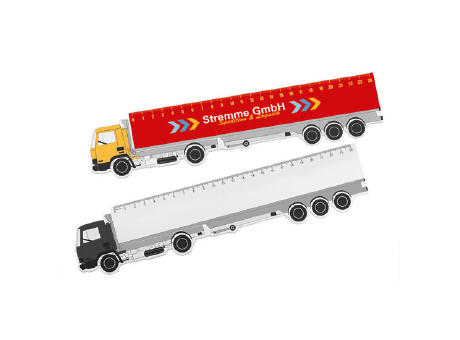 Lineal "LKW" 24 cm Werbeartikel