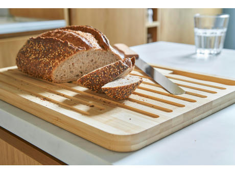Bambus Brot-Schneidebrett Werner Werbeartikel