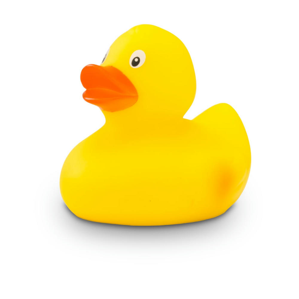 Product image Werbeente Rennente Ralf Mini, ca. 6 cm Werbeartikel