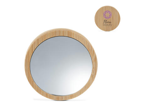 Product image Bambus Taschenspiegel Werbeartikel