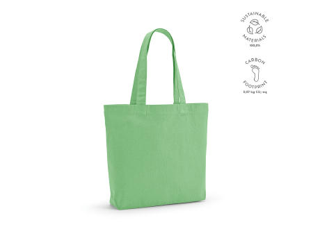 Product image Blanc Einkaufstasche recy.Baumwolle (220 g/m²). Mit Henkeln und Bodenfalte bedrucken