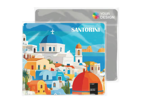 Product image GripCleaner® 4in1 Mousepad 23x20 cm, All-Inclusive-Paket Werbeartikel