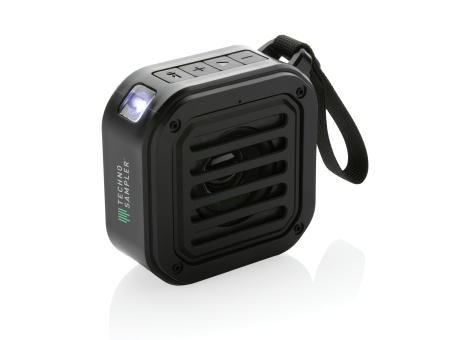 3W kabelloser Sunwave Solar-Lautsprecher aus RCS Kunststoff Werbeartikel