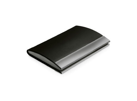 Product image SANDLER. Metall- und PU-Kartenhalter Werbeartikel