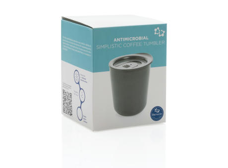 Antimikrobieller Kaffeebecher im klassischen Design bedrucken
