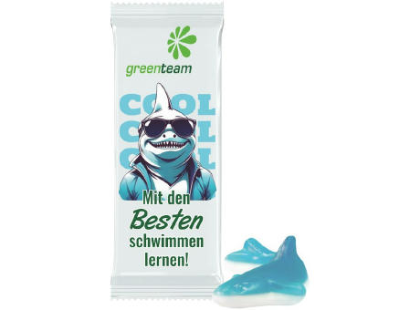 Product image Fruchtgummi 1er Hai Werbeartikel