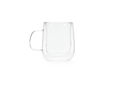 Elbe 450 Tasse Borosilikat Glas 440 ml  Werbeartikel
