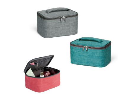 ELIZA. Kulturbeutel aus 300D HD mit gepolstertem Griff Werbeartikel