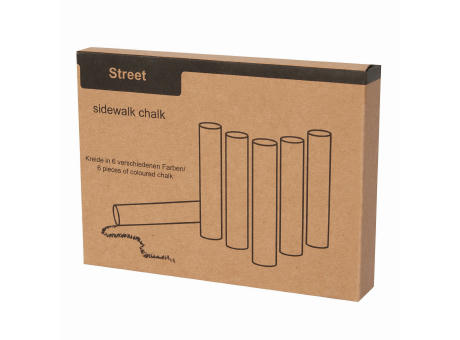 STREET - Straßenmalkreide Werbeartikel