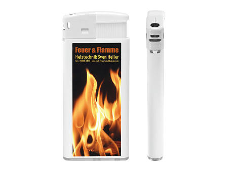 Elektronik-Feuerzeug "Omega" bedrucken