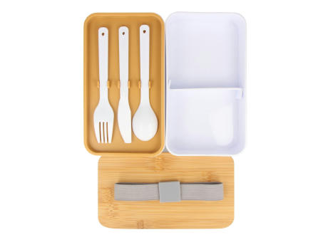 Lunchbox Bento R-PP &amp; Bambus Werbeartikel