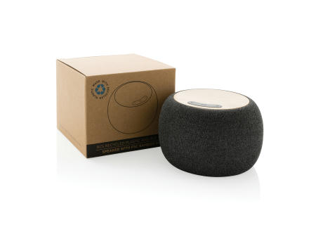 5W Lautsprecher aus RCS rPlastik/PET & Bambus Werbeartikel