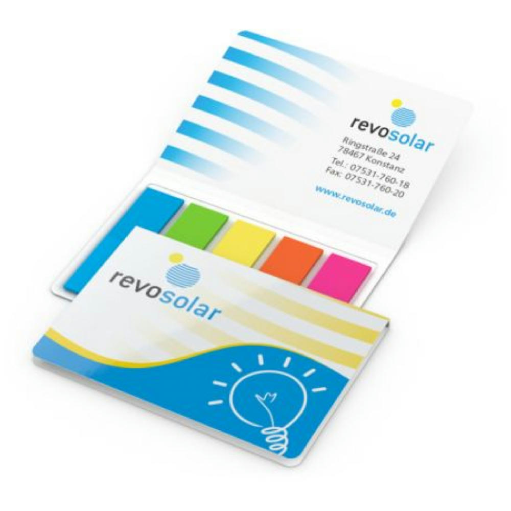 Product image Haftmarker-Set Memo-Card Bestseller Werbeartikel